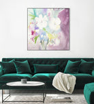 Serenity by Sheila Golden on GIANT ART - multicolor floral/still life; contemporary