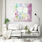 Serenity by Sheila Golden on GIANT ART - multicolor floral/still life; contemporary