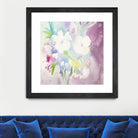 Serenity by Sheila Golden on GIANT ART - multicolor floral/still life; contemporary