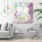 Serenity by Sheila Golden on GIANT ART - multicolor floral/still life; contemporary