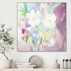 Serenity by Sheila Golden on GIANT ART - multicolor floral/still life; contemporary