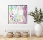 Serenity by Sheila Golden on GIANT ART - multicolor floral/still life; contemporary