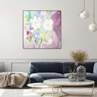Serenity by Sheila Golden on GIANT ART - multicolor floral/still life; contemporary