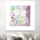Serenity by Sheila Golden on GIANT ART - multicolor floral/still life; contemporary