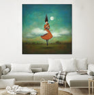 High Notes for Low Cloud by Duy Huynh on GIANT ART - green fantastic