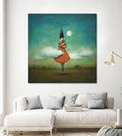 High Notes for Low Cloud by Duy Huynh on GIANT ART - green fantastic