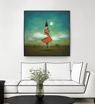 High Notes for Low Cloud by Duy Huynh on GIANT ART - green fantastic