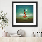 High Notes for Low Cloud by Duy Huynh on GIANT ART - green fantastic