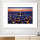 City Lights by H.J. Herrera on GIANT ART - orange city scene