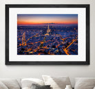 City Lights by H.J. Herrera on GIANT ART - orange city scene