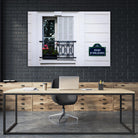 Quai d'Orléans by H.J. Herrera on GIANT ART - black architectural