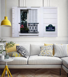 Quai d'Orléans by H.J. Herrera on GIANT ART - black architectural