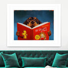 50 Scents of Grey by Lucia Heffernan on GIANT ART - multicolor urban/pop surrealism; animals