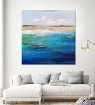Shoreline by Karen Hale on GIANT ART - multicolor coastal; landscapes