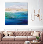 Shoreline by Karen Hale on GIANT ART - multicolor coastal; landscapes