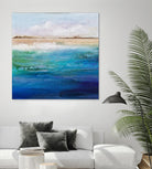 Shoreline by Karen Hale on GIANT ART - multicolor coastal; landscapes