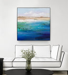 Shoreline by Karen Hale on GIANT ART - multicolor coastal; landscapes
