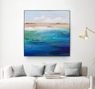 Shoreline by Karen Hale on GIANT ART - multicolor coastal; landscapes