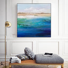 Shoreline by Karen Hale on GIANT ART - multicolor coastal; landscapes