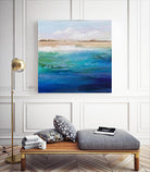 Shoreline by Karen Hale on GIANT ART - multicolor coastal; landscapes