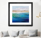 Shoreline by Karen Hale on GIANT ART - multicolor coastal; landscapes