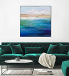 Shoreline by Karen Hale on GIANT ART - multicolor coastal; landscapes