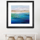 Shoreline by Karen Hale on GIANT ART - multicolor coastal; landscapes