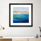 Shoreline by Karen Hale on GIANT ART - multicolor coastal; landscapes