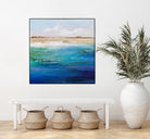 Shoreline by Karen Hale on GIANT ART - multicolor coastal; landscapes