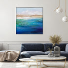 Shoreline by Karen Hale on GIANT ART - multicolor coastal; landscapes