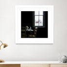 Pause by Karen Hollingsworth on GIANT ART - multi floral/still life, landscapes, chairs, coffee, farms, interiors, snow, winter, country/rural