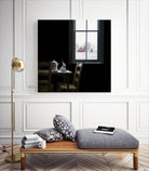 Pause by Karen Hollingsworth on GIANT ART - multi floral/still life, landscapes, chairs, coffee, farms, interiors, snow, winter, country/rural