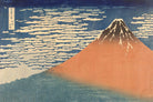 Fine Wind, Clear Morning (Gaifu Kaisei), 1832 by Katsushika Hokusai on GIANT ART - landscapes landscapes