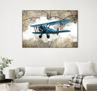 Biplane 1 by GraphINC Studio on GIANT ART - multicolor vintage