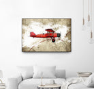 Biplane 3 by GraphINC Studio on GIANT ART - multicolor vintage