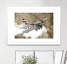 Biplane 4 by GraphINC Studio on GIANT ART - multicolor vintage