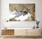 Biplane 4 by GraphINC Studio on GIANT ART - multicolor vintage
