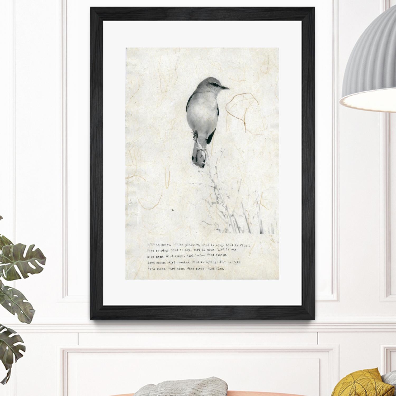Bird is sweet by TypeLike on GIANT ART - multicolor animals