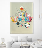 Be Yourself by Kavan & Company on GIANT ART - multi inspirational, novelty, design/type, illustration, typography