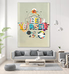 Be Yourself by Kavan & Company on GIANT ART - multi inspirational, novelty, design/type, illustration, typography