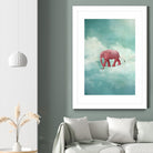 Walking on a Thin Line by Maja Lindberg on GIANT ART - multicolor urban/pop surrealism; children; animals