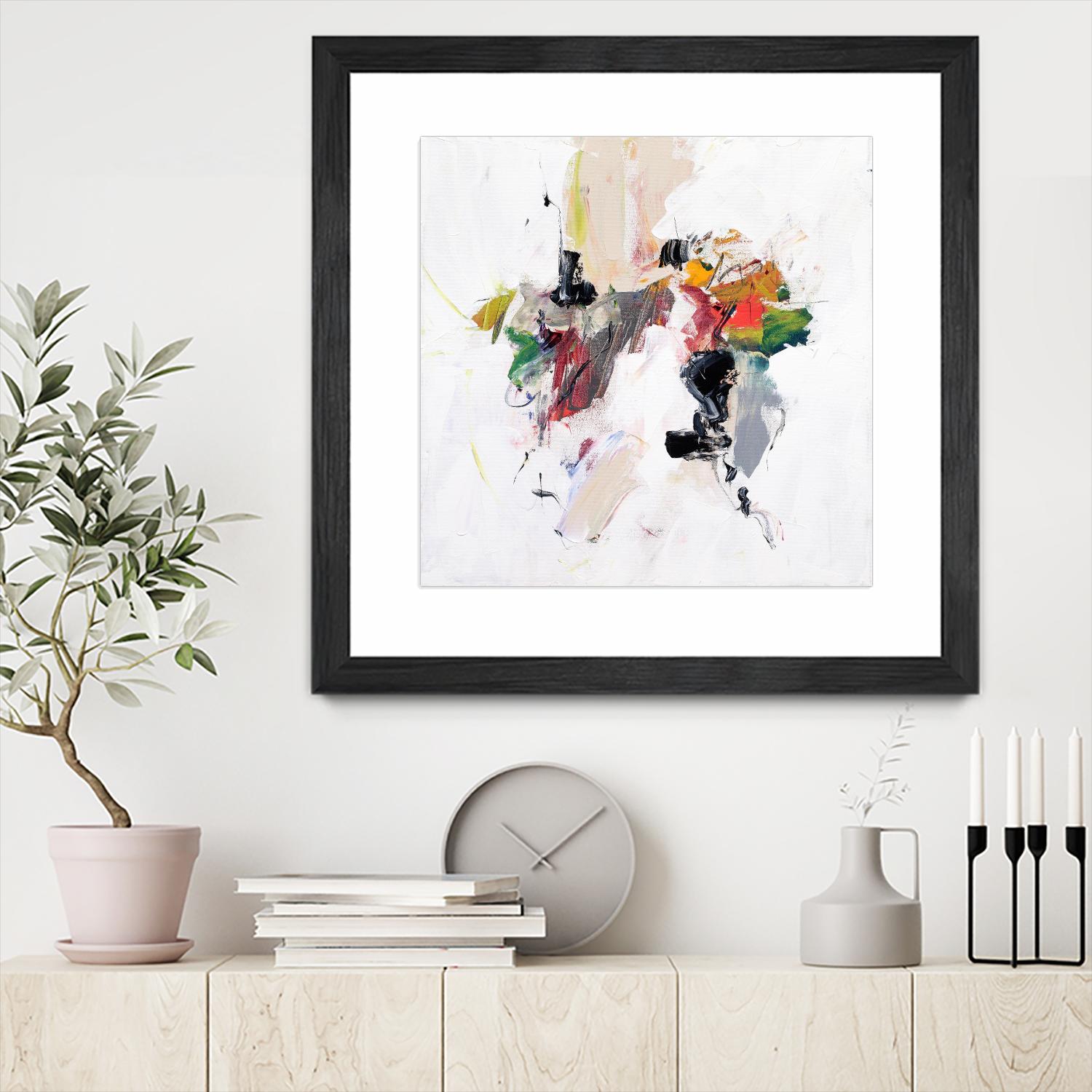 Go for It by Suzanne McCourt on GIANT ART - multi abstracts, contemporary 