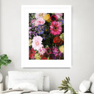 Dark Blossom by Design Fabrikken on GIANT ART - multi floral/still life