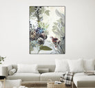 Green Garden by Design Fabrikken on GIANT ART - multi contemporary, floral/still life