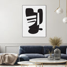 Graphical 4 by Design Fabrikken on GIANT ART - black,white abstracts, minimalist, line art