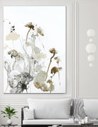 These Days 1 by Design Fabrikken on GIANT ART - black,white contemporary, floral/still life, minimalist