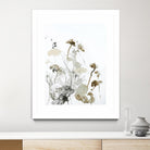 These Days 1 by Design Fabrikken on GIANT ART - black,white contemporary, floral/still life, minimalist