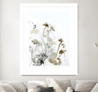 These Days 1 by Design Fabrikken on GIANT ART - black,white contemporary, floral/still life, minimalist