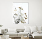 These Days 1 by Design Fabrikken on GIANT ART - black,white contemporary, floral/still life, minimalist