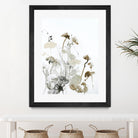 These Days 1 by Design Fabrikken on GIANT ART - black,white contemporary, floral/still life, minimalist
